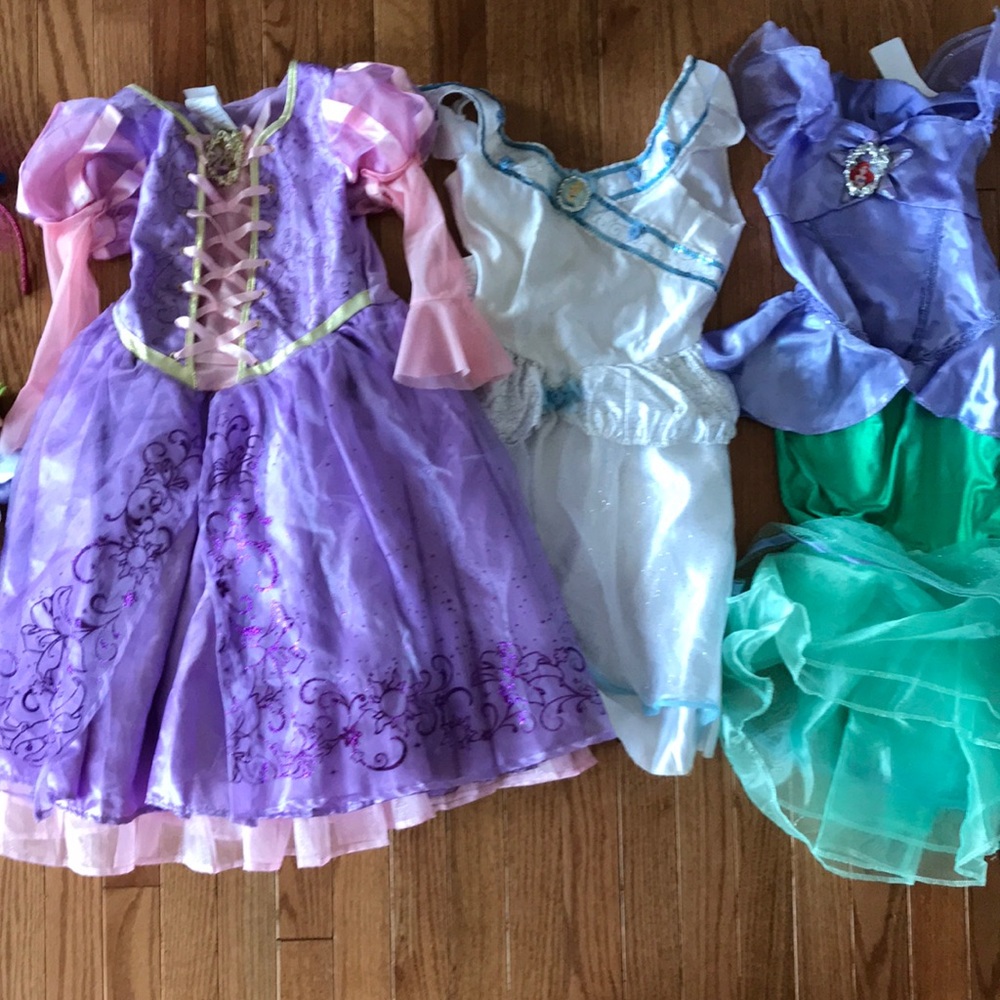 Disney princess dress up and accessories